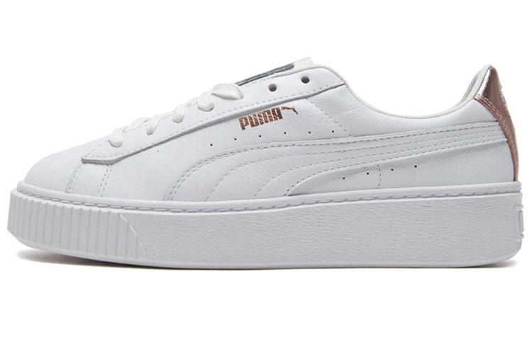 PUMA Basket Platform Rgh Rose Gold Women s 369631-02 41