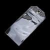 5PCS Luggage Tag Holder Waterproof Zipper Clear PVC Plastic Accessories Stainless Steel for Travel