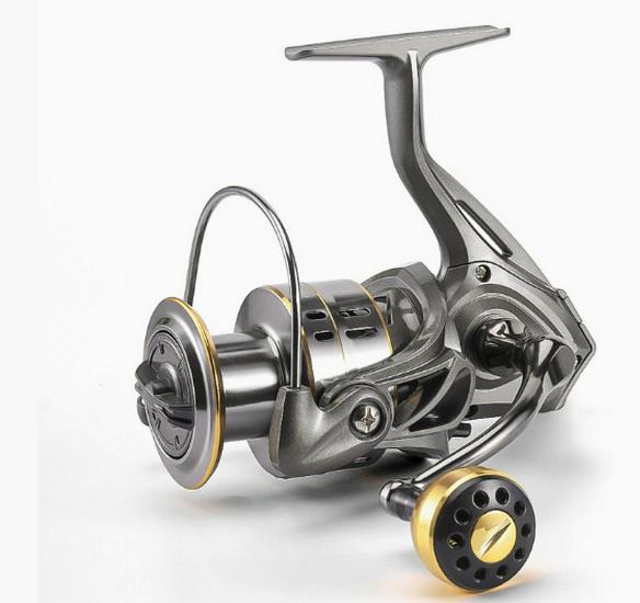 Cross-Border Casting Reel: Long-Distance, Enlarged Spool, Full Metal Spinning Reel for Lure and Rock Fishing
