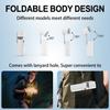 Portable handheld Fan &Flashlight 100 Speeds Digital Display for Home Outdoor Travel Beach Camping Office USB Rechargeable 3000mAh