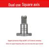 Dayi Electric Wrench Conversion Head: Strong Magnetic Multi-Purpose Square & Drill Bit.