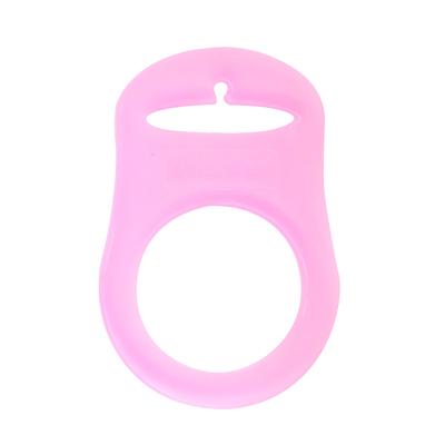 Baby Dummy Holder Clip Adapter Silicone Baby Toddler Accessories Solid Color Clips Adapter 48*32mm
