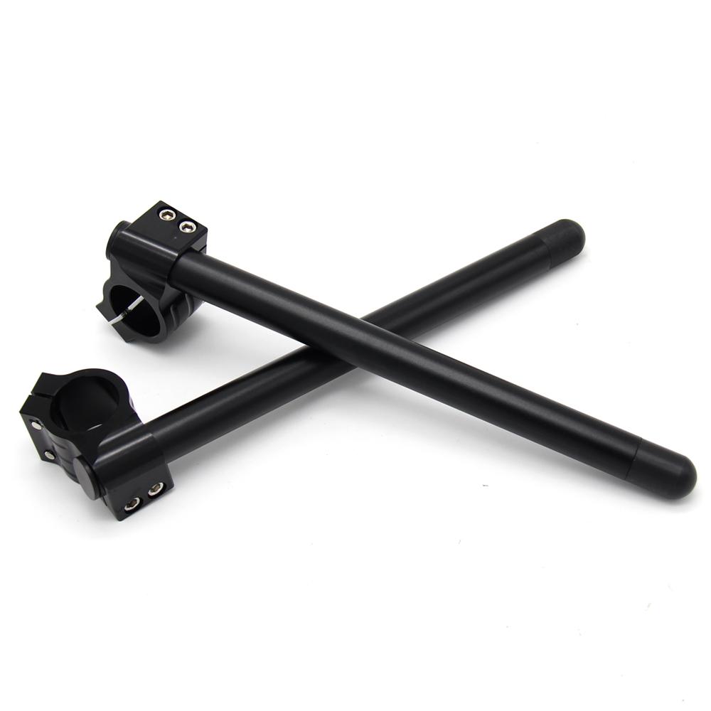 Motorcycle Handlebar Racing Adjustable CNC 31/32/33/35/37/39/41/51mm Clip On Ons Fork Handlebars Handle Bar Cafe Racer
