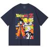 230 Gsm 100% Cotton Dragon Ball V56 Goku Print Unisex Heavy Cotton T Shirt