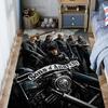 Sons Anarchy: Brotherhood Rebellion carpet floor mats Doormat Art Christmas gifts Dormitory decoration