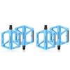 1/2Set Double DU Bearing Ultralight Bike Pedals with Reflector Mountain Bike Flat Pedals Bicycle Platform Pedal Bike Accessories