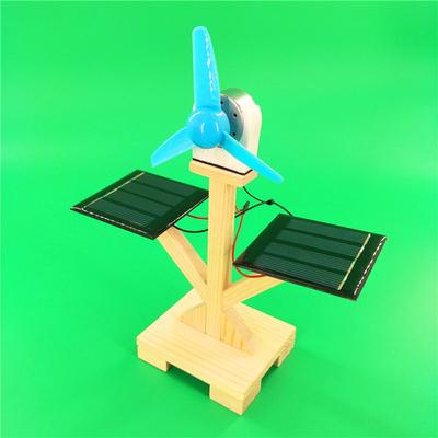 1pcs DIY Solar Fan Model Physics Handmade Scientific Educational Toys Model Kit for Kids Children