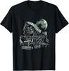 Reaper Skull Skeleton Truck Driver Trucker T-Shirt
