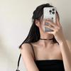 Pure desire wind sexy neck chain female niche design collarbone chain chokercd cd neck strap hottie new collar tide