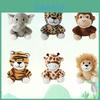 Children's Plush Toy With Cute Lion Tiger Giraffe Design Fast Shipping