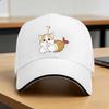 Summer Casual Baseball Cap Sharks And Kittens Hunting Camping Hip Hop Hats For UnisexTeens Adjustable Yk Retro Baseball Caps