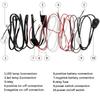 YUNPICAR Universal Fog Lamp Wiring Relay Harness Rocker Switch /40A Power Relay Fuse [For 2 Lights] (Relay Harness)