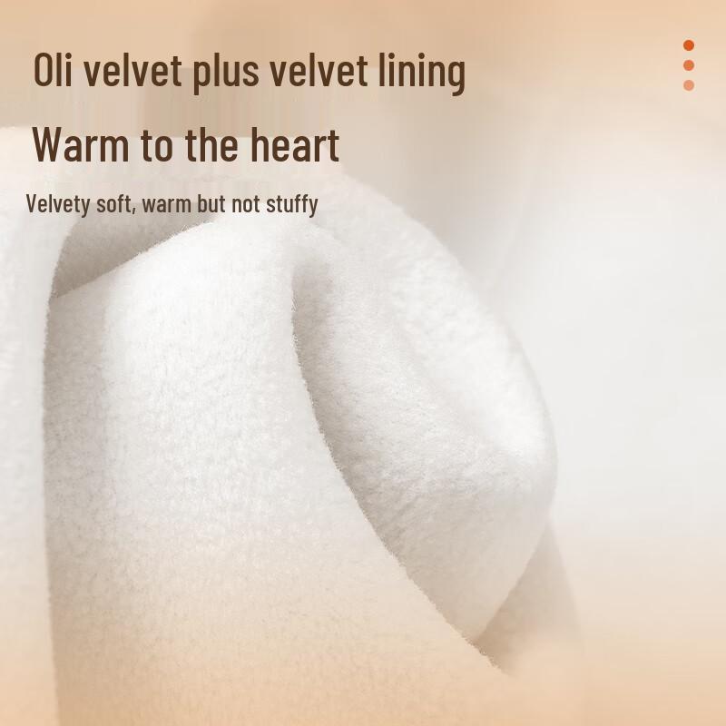 MINISO Men's Casual Oversized Lapel Pullover Sweatshirt