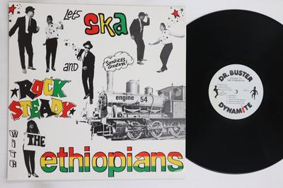 LP Record ETHIOPIANS - Let's Ska And Rock Steady DBD100 DR. BUSTER DYNA 1989 UK Reggae, Ska & Dub Used