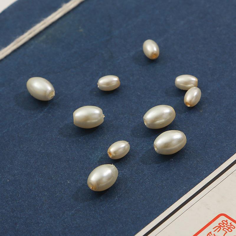 Off-White Oval Pearl Bracelet & Earring DIY Kit - Handmade Hair Accessories