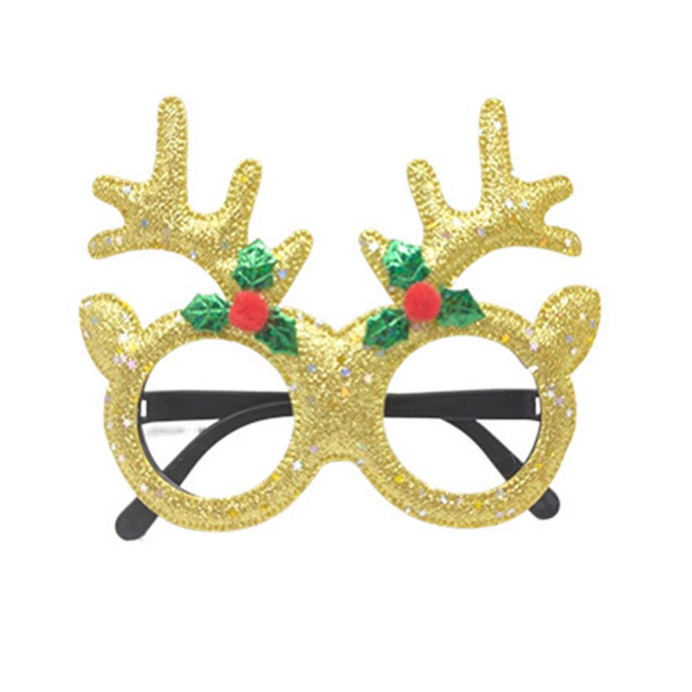Weihnachts-Cartoon-Brillen - Geschenke für Erwachsene & Kinder, mit Weihnachtsmann, Schneemann und Geweih