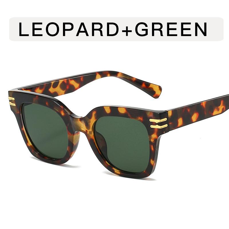 European American Stylish Women Sun Glasses Square Shape UV Protection Men Sunglasses Driving Travelling Woman Sun Glass