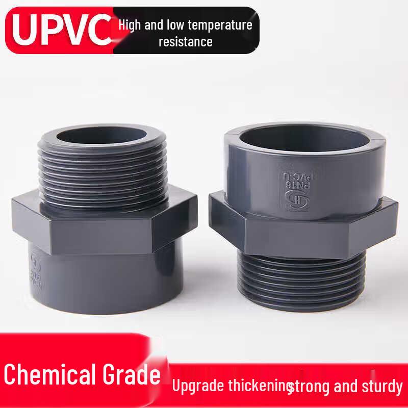 Sanyou PVC External Thread Straight Connector