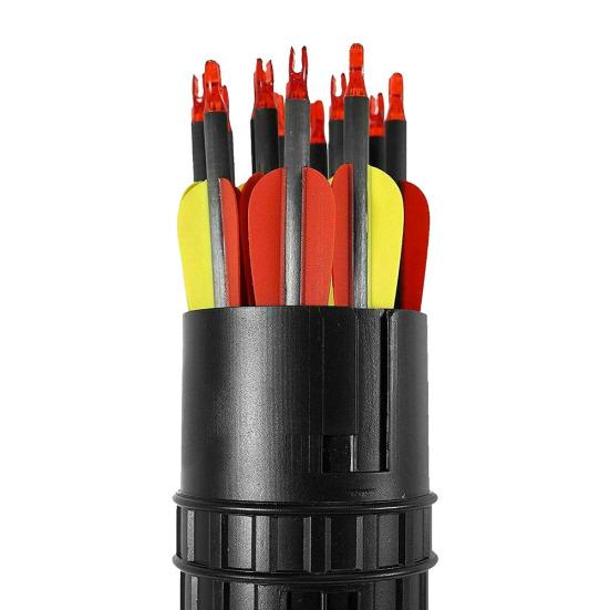 Telescopic Hunting Archery Arrow Quiver Adjustable Belt Shoulder Bag Holder Case