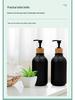 Essential Bathroom Set: Tooth Cup, Toothbrush & Toothpaste Dispenser, Cotton Swab Box, and Tray