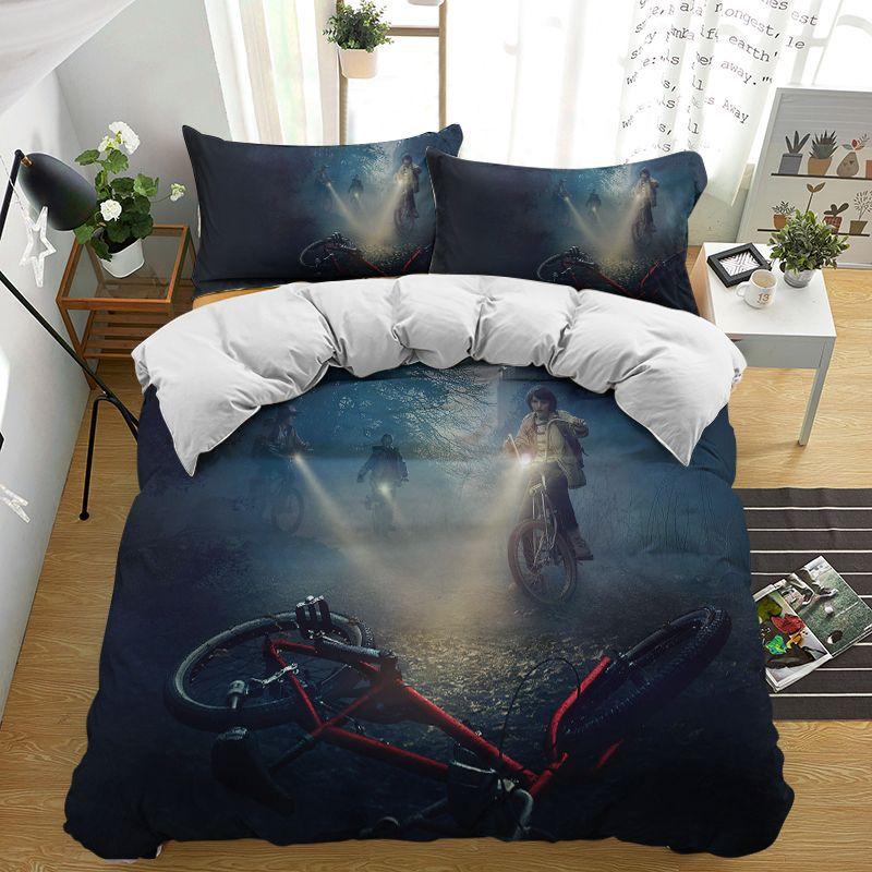 Foaie de poveste Foaie de quilt Husă de quilt pentru cămin studențesc Set din trei piese