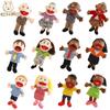 38cm Seria Familie Marionetă de Mână Joc de Rol Recuzită Povești de Culcare Jucării pentru Joacă în Familie Păpușă Jucărie Educativă