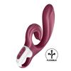 Vibromasseur Rabbit - Satisfyer - Love Me - Rouge - Flexible - Stimulation Clitoridienne