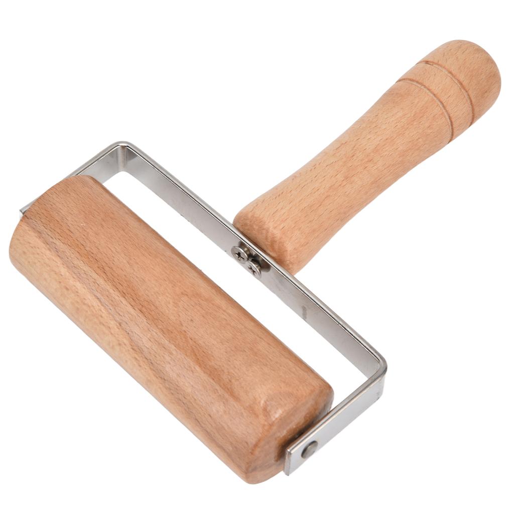 Pizza Roller Multifunctional Fine Polishing Smoother Surfaces Practical Wood Pastry Pizza Roller for Home Cake Shop