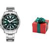 CITIZEN Ecology Drive Collection Mechanical Movement Stainless Steel Strap Watch Unisex Green Dial NY0131-81X