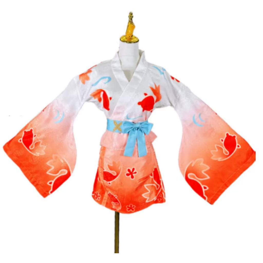 Genshin Impact Cosplay Kostüm Perücke Haare Damen Tänzerin Kleid Karneval Uniform Anime Halloween Kostüme
