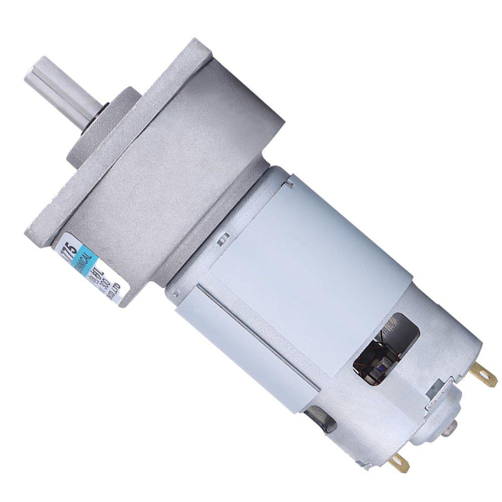 DC 35W Mini Gear Motor, 12V/24V, High Torque, Adjustable Speed, Metal Gear Wheel, for Industrial Automation Machinery