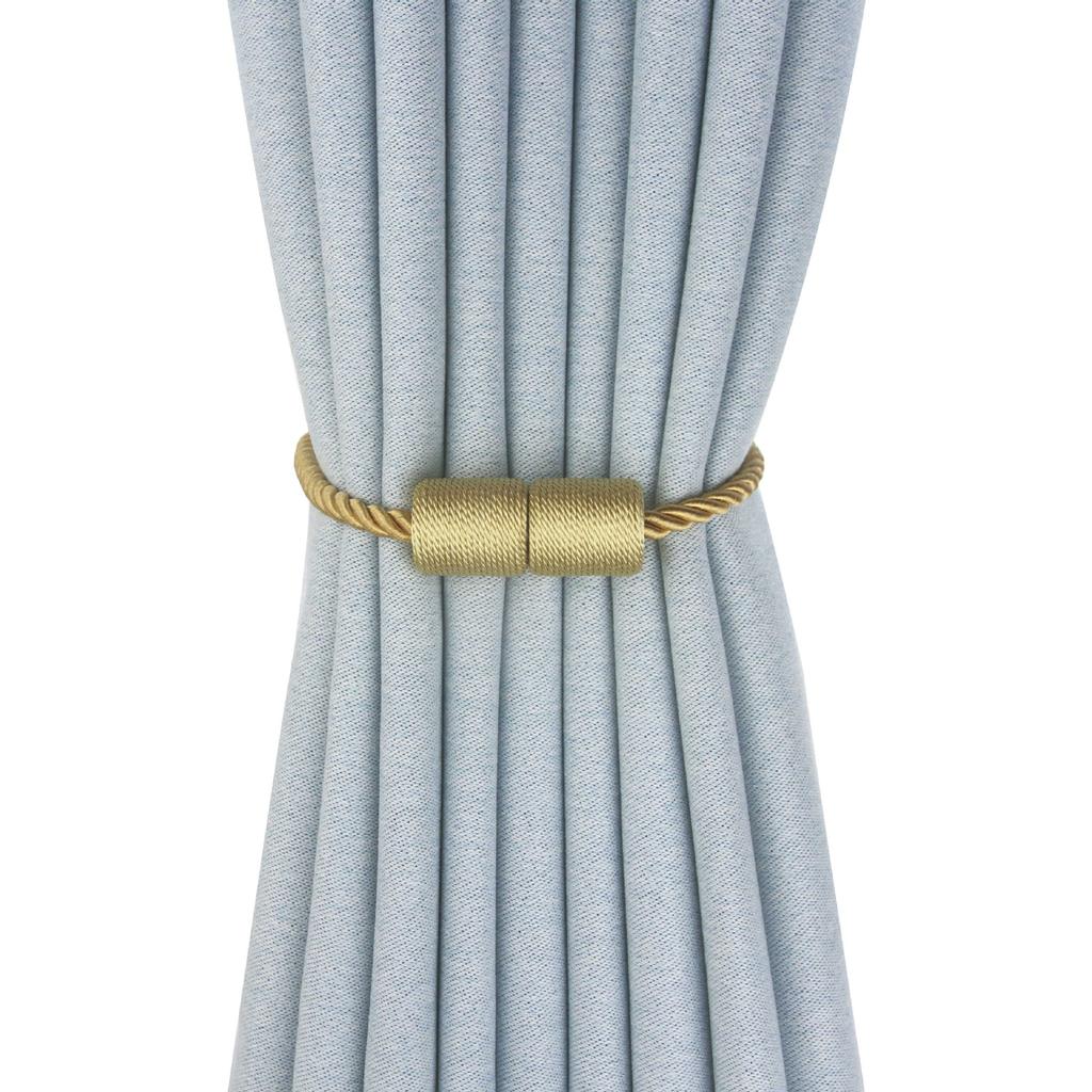 2 Pezzi Moderni Fermatende Magnetici, Eleganti e Forti Fermatende per Tende