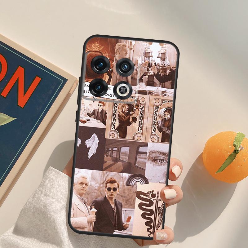 Good Omens Case For OnePlus Ace 8T 9R 9RT 10T 8 9 11 10 Pro Cover For OnePlus Nord 2 2T N10 N20 N100 CE