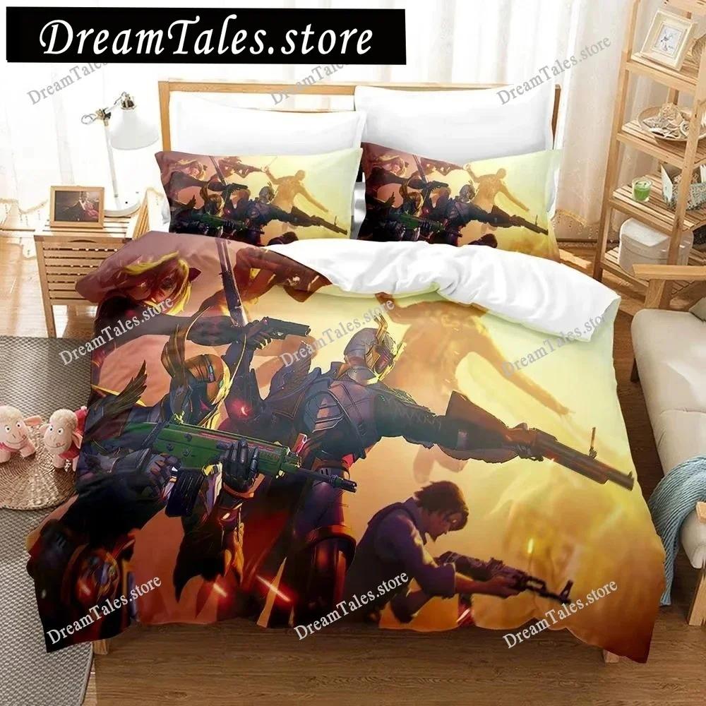 Warrior Game Garena Free Fire Bedding Set Boys Girls Twin Queen Size Duvet Cover Pillowcase Bed Kids Adult Home Textileextile741
