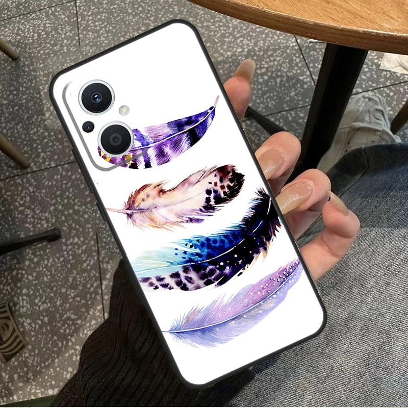 Feather Case For OPPO Find X6 Pro X3 X2 Neo X5 Lite OPPO Reno 6 Lite 4 5 7 8 10 8T 5Z 2Z 4Z Coque