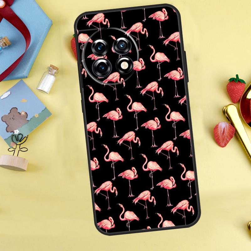 Rosa Rotes Flamingo-Case Für OnePlus Nord 5 CE 2 3 4 Lite N20 N30 OnePlus 15 12R 13R 13 12 11 10 10T 13T Hülle
