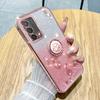KADEM For Oppo A74 4G/F19/F19s/A95 4G/Reno6 Lite Case Glitter TPU Kickstand Phone Cover