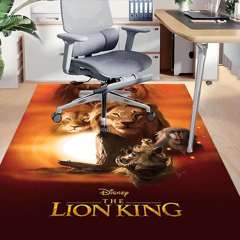 1pc Disney Lion King Carpet Office Rug Mat Home Decor Area Carpet Festival Gift Office desk chair carpet Longlasting Material1107L