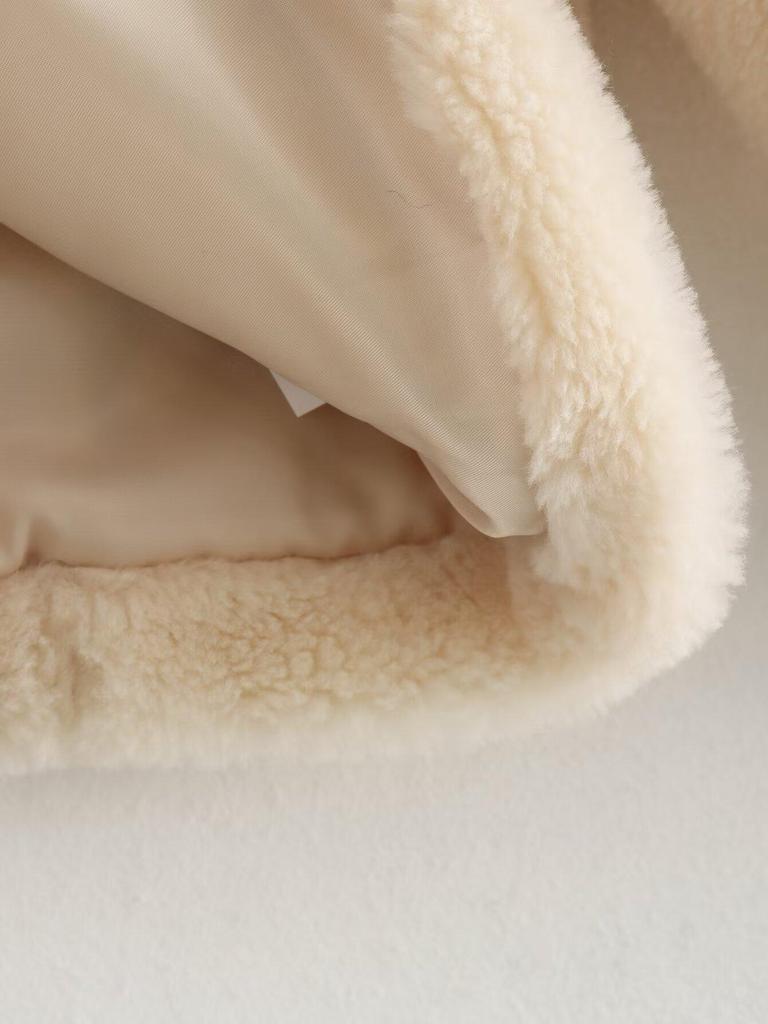 2024 Women's Two-Tone Spring Buckle Fleece Jacket