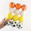 Child Solid Foam Sponge Balls Measuring 6.3CM for Football  Basketball Tennis  And Baseball Creative Theme Party Decoration Kit