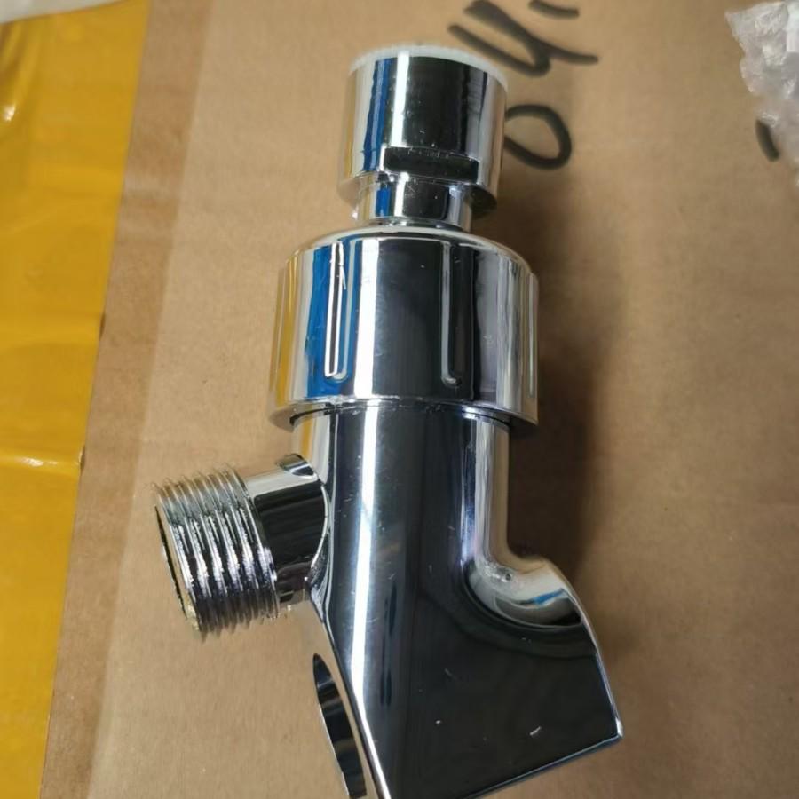 Four-Function Pressurized Lotus Shower Head with Bathing Brush