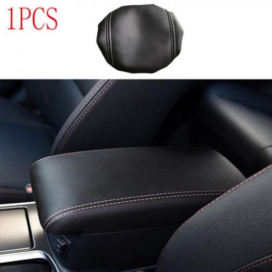 For Mazda 6 2004-2015 Black Leather Car Middle Console Armrest Box Cover Trim