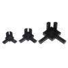 3 Way End Angle Bracket Connectors 4Pcs Oxidation Resistant Surface Fit Aluminium Extrusion Profile CNC Machine Enclosure Builds