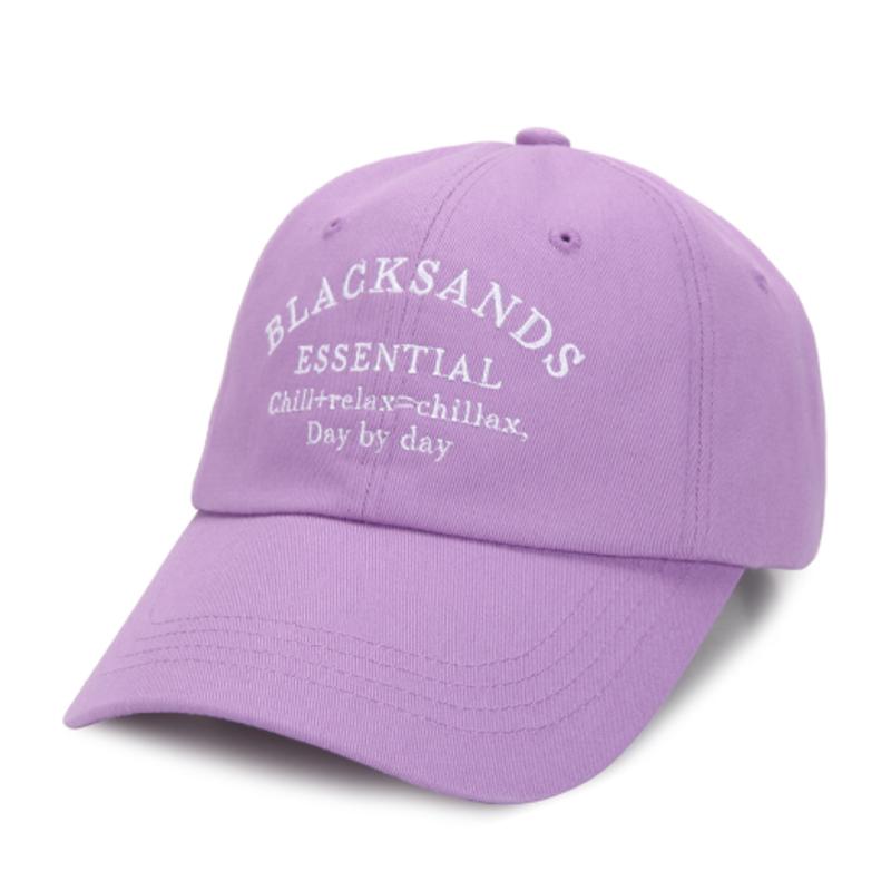BLACK SANDS Chillax Essential Embroidered Ball Cap_Light Purple