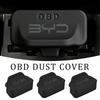 Car OBD Interface Protective Cover Silicone Dust Covers Interior Trim Accessories For BYD Atto F0 G3 I3 Ea1 F3 E6 Yuan Plus Song