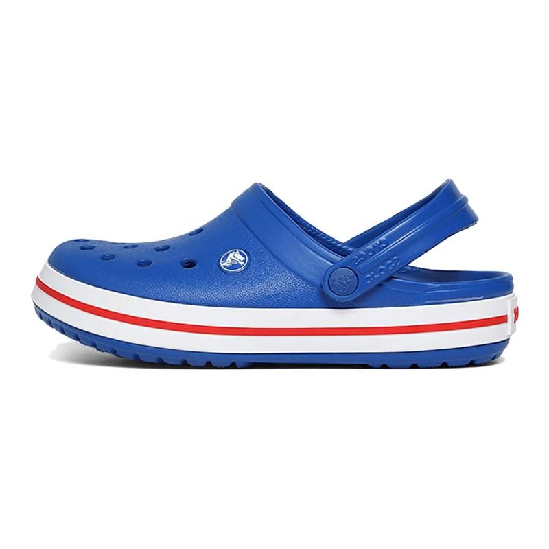 Crocs Crocband Clog K Slip-Resistant Shock-Absorbing Durable Kids Sandals Kids sandals Blue White Red 207006-4KZ 37-38