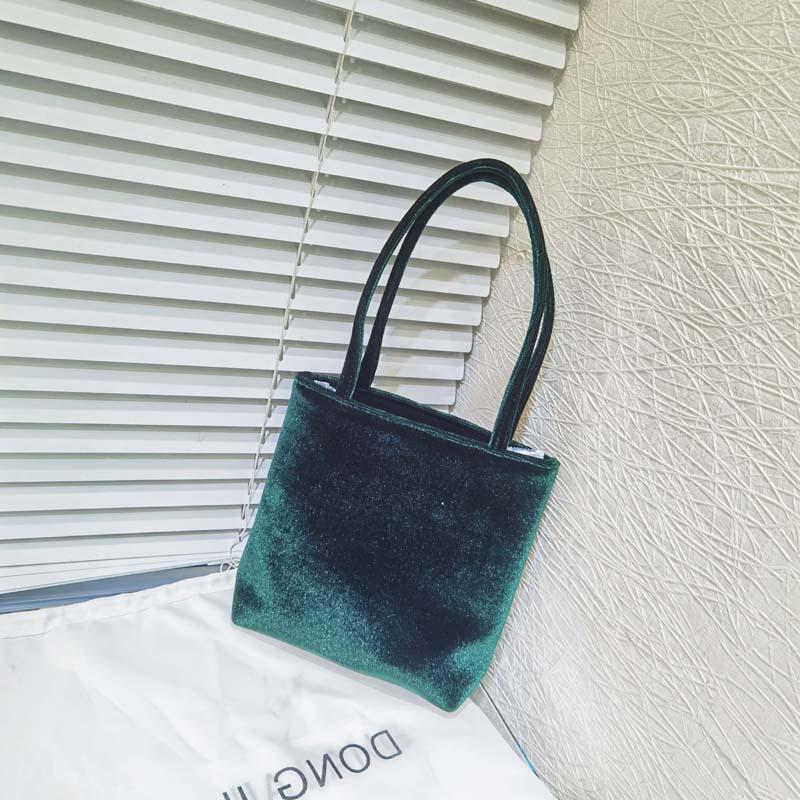 

Ретро бархатная сумочка в стиле Дженни и клатч для телефона - Женская маленькая квадратная сумка-тоут