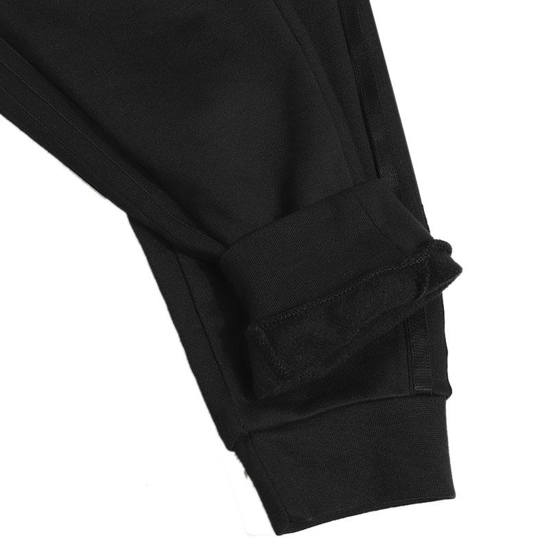 Adidas MH 3S FL PT Logo Track Pants with Cuffs Women Bottoms Black HM7057
