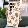 Ins Beautiful Style Retro Autumn Maple Leaf Samsung S26edge Mobile Phone Case TPU Soft Case S25Ultra Protective Case