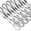 12 Pieces Clothes Pins Sock Hangers Underwear Portable Pants Coat Hanger Creative